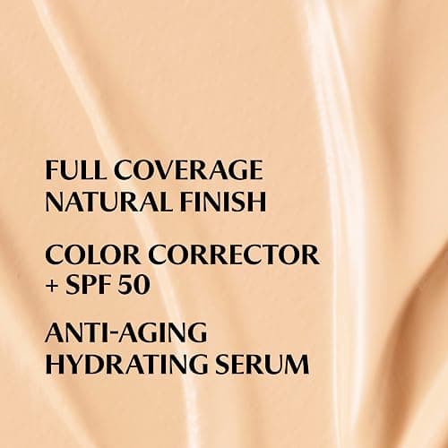 IT Cosmetics CC+ Cream with SPF 50+ Full Coverage Foundation Natural Finish | Color Correcting Foundation + Concealer - Anti-aging Hydrating Serum, Hyaluronic Acid + Niacinamide, Perfect for Mature Skin thumbnail 3
