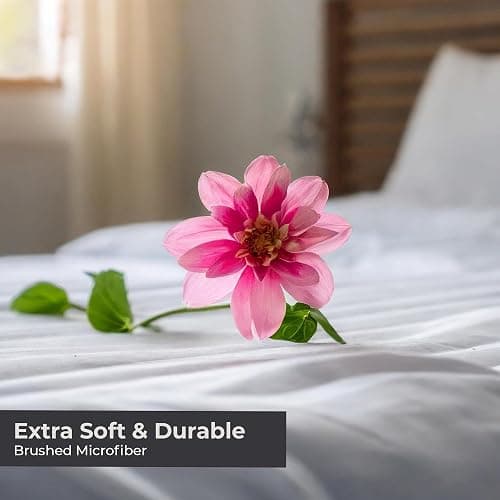 Sleepy Town Twin XL Size Bed Sheets - 3 Piece - Twin XL Sheet Set - Extra Soft, Comfy & Cooling - Easy Care - Shrinkage, Wrinkle & Fade Free - Brushed Microfiber - Deep Pocket (Light Sage Green) thumbnail 3