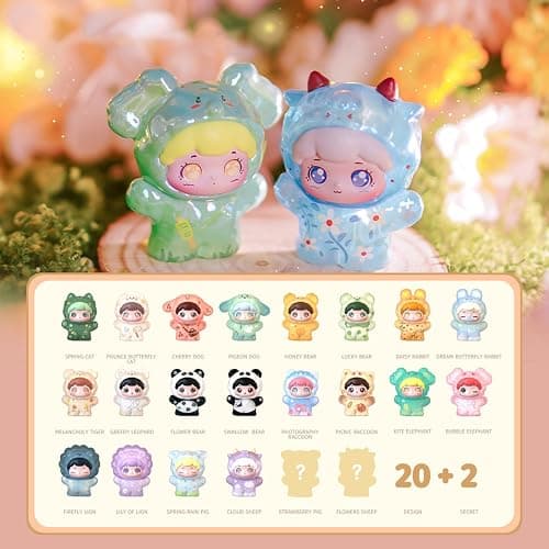 Popobox Pet Store Keychain Series Blind Box Figures, Random Design Action Figures Collectible Toys for Gift, Home Decorations, Single Box thumbnail 2