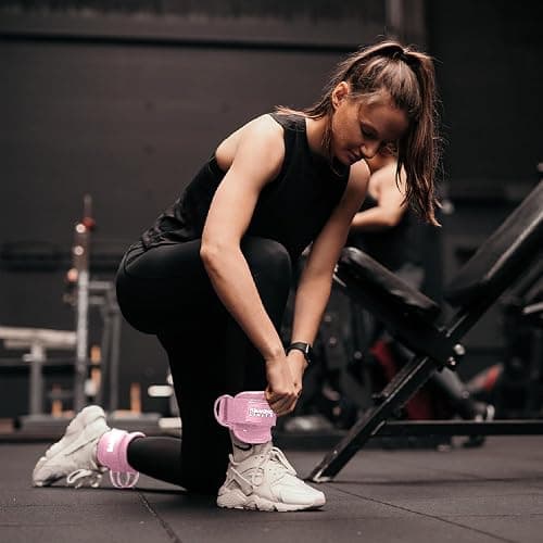 BREAKING LIMITS Ankle Straps for Cable Machines Women – Glute Kick Back Ankle Strap Set - Cable Ankle Attachments for Gym Workout – Poleas para Gym - Leg Straps for Cable Machine Men thumbnail 7