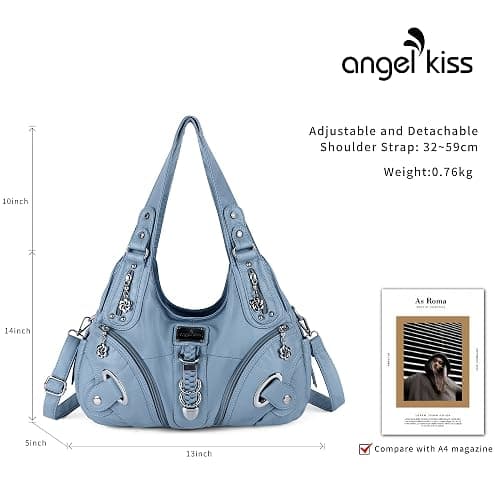 Purses and handbags for Women Satchel Handbag Women Purses Large Daily Shoulder Bags thumbnail 3