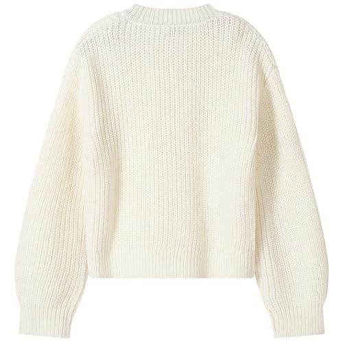 Girls' Cardigan with Button Loose Long Sleeve Shrug Sweaters Cropped Uniforms Kids Knit Sweater Outerwear thumbnail 2