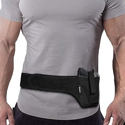 Deep Concealment Shoulder Holster, Universal Underarm Gun Holster for Men and Women, Fits Subcompact and Compact Pistols for S&W Bodyguard, M&P Shield 9mm, Glock 19 26 42 43, Ruger LCP, LC9, Sig P365 thumbnail 4