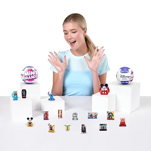 Mini Brands Disney Store Series 3 (2 Pack) by ZURU, Disney Themed Surprise Collectible Minis, Blind Packaging, Disney Themed Collectibles thumbnail 4