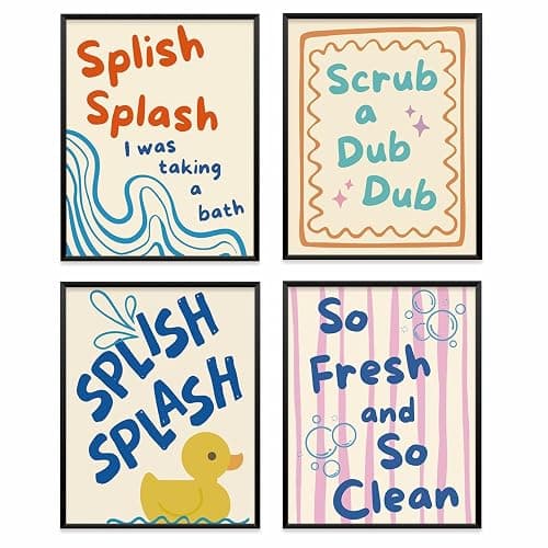 Kids bathroom wall decor  - Image 1