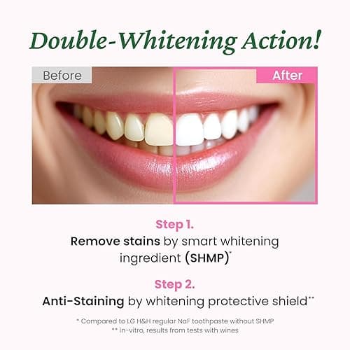 EUTHYMOL Whitening Toothpaste (3.7fl oz) - Stain Removal in 2 Weeks, Long-Lasting Freshness for Sensitive Gum & Teeth. Bad Breath, Cavity Prevention. Recyclable Aluminum Tube - Pack of 1 thumbnail 5