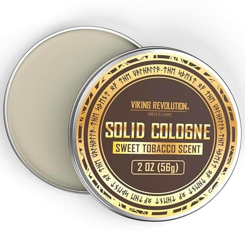 Viking Revolution Sweet Tobacco Solid Cologne for Men - 2 Oz Balm Perfume - Travel Wax (1 Pack) thumbnail 6