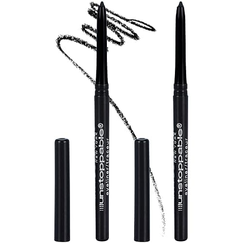 Maybelline Unstoppable Waterproof Mechanical Black Eyeliner Pencil, Easy to Apply, Smooth Glide, Up to 24 Hour Wear, Onyx, Pack of 2 - Image 1
