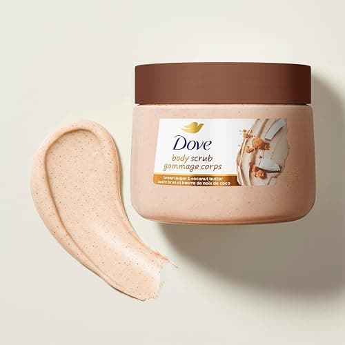 Dove Brown Sugar and Coconut Butter Body Scrub Exfoliates and Deeply Nourishes for Smooth, Radiant Skin 15 oz thumbnail 6