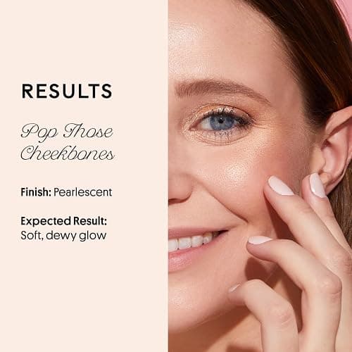 WINKY LUX Cheeky Rose Cream Highlighter - Rosé, Blendable Warm Coral Pink thumbnail 4