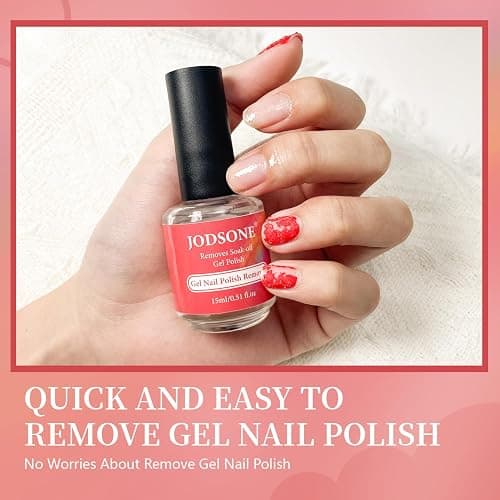 JODSONE 15ML Gel Nail Remover No Need Soaking or Wrapping Gel Remover for Nails 3-5 Minutes Easy And Quick thumbnail 4