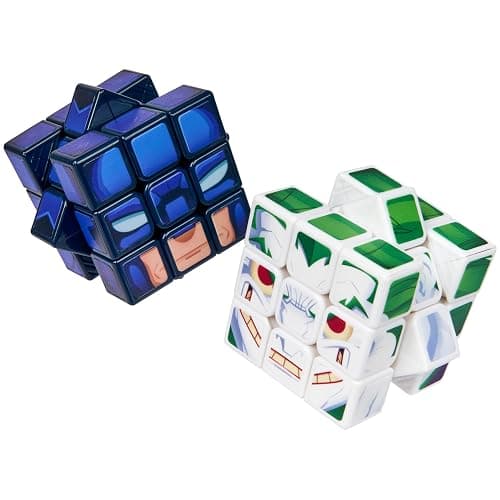 Rubik’s Cube, Batman & Joker Cubers, Amazon Exclusive 2-Pack, DC Comics Collectible Fidget Toy & Desk Decor, Challenging Brain Teaser for Fans of Batman Toys, for Ages 8 & Up thumbnail 9