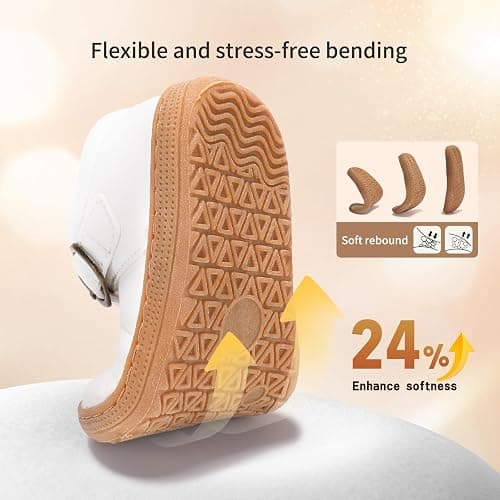STQ KIDS Toddler Girl Mary Jane Dress Shoes Wide Ballet Flats for Girls Party School Shoe thumbnail 5