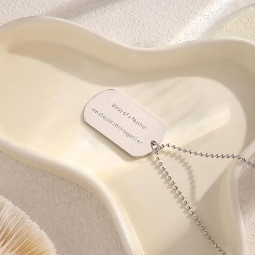 BOTVUG Birds of a Feather Necklace Singer Album Inspired Merch for Tour Concert Fans Gifts thumbnail 6