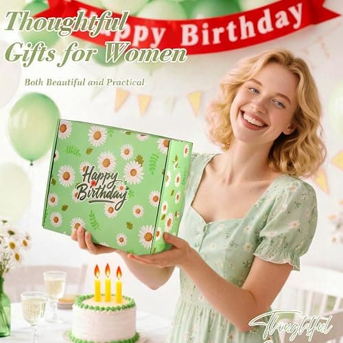 Birthday Gifts for Women Self Care Gifts for Women Happy Birthday Gift Baskets for Mon Wife Grandma Girlfriend Best Friend,Sister,Daisy Relaxing Spa Gifts Set Christmas Gifts thumbnail 6
