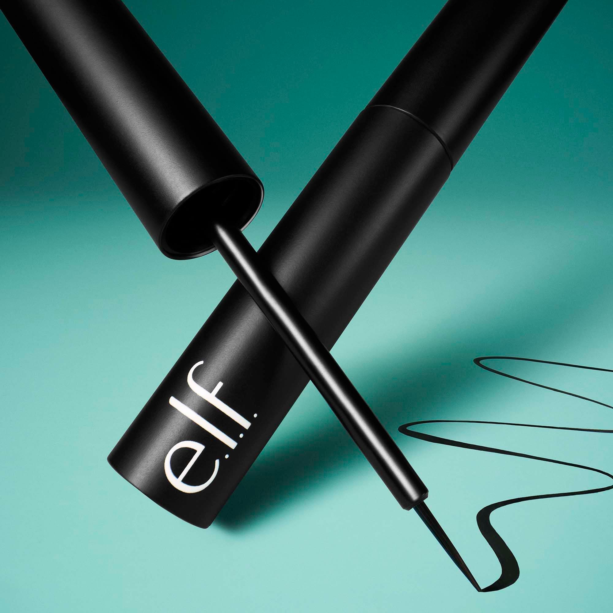 e.l.f. Precision Liquid Eyeliner, Ultra-Fine Tip, for Powerful and Defined Lines, Black, 0.13 Fl Oz (2 ml) thumbnail 5