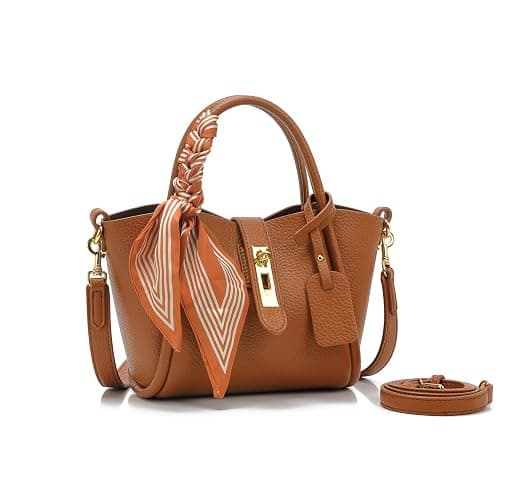 Women's shoulder bag, women's wallet, vintage handbag, synthetic leather crossbody bag with adjustable shoulder strap thumbnail 5