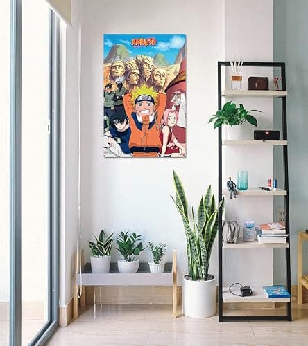Naruto - Manga/Anime TV Show Poster (Group - Naruto & Friends) (Size: 24" x 36") thumbnail 4
