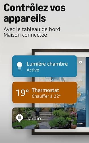 Amazon Echo Show 15 (Nouvelle génération) | Écran connecté Full HD 15,6" avec Alexa, Fire TV intégré et télécommande vocale Alexa thumbnail 4