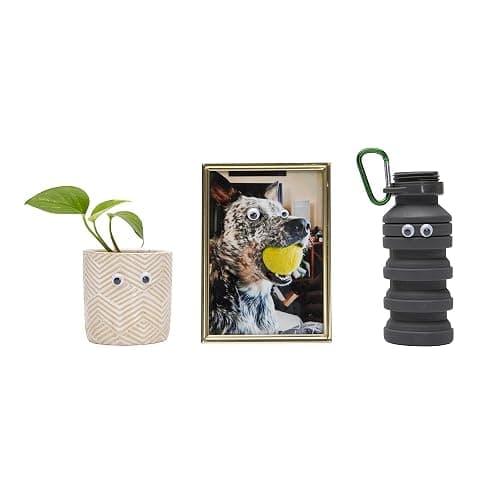 Stellar Factory Googly Eyes: Emergency Use Adhesive Eyeballs in Giftable Steel Tin - 150 pcs, 3 Sizes thumbnail 3