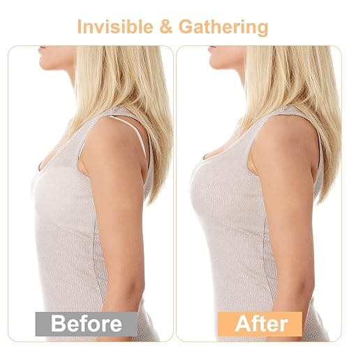 RELIRELIA Women's Sticky Self Adhesive Invisible Strapless Reusable Silicone Push Up Backless Bra thumbnail 4