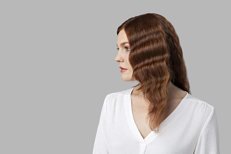 Remington Welleneisen [Testsieger] ProLuxe 4-in-1 Lockenstab: Beach, natürlich Wellen, Wasserwellen, (Dig. Display, Temperatureinstellung bis 210°C) Kreppeisen, Multistyler CI91AW, Weiße Rose thumbnail 5