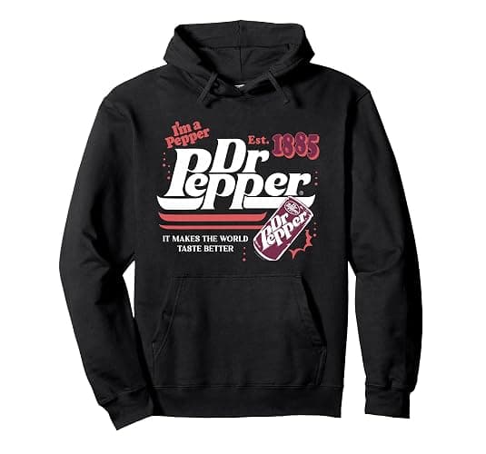 Dr. Pepper Pop Makes The World Taste Better Pullover Hoodie - Image 1