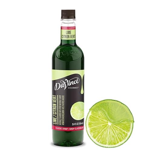 DaVinci Gourmet Classic Lime Syrup, 25.4 Fluid Ounces (Pack of 1) - Image 1