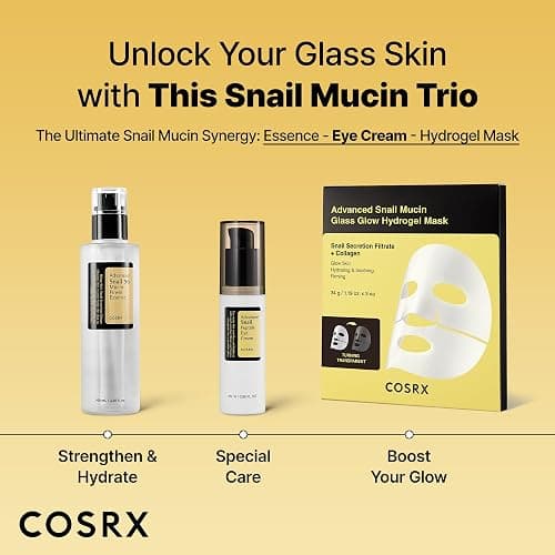 COSRX Snail Mucin Peptide Under Eye Cream, 0.84 fl oz, 73.7% Snail Mucin and Niacinamide, Eye Care, Eye Cream Anti Aging, Dark Circles, Korean Skin Care, Stocking Stuffers for Women thumbnail 8