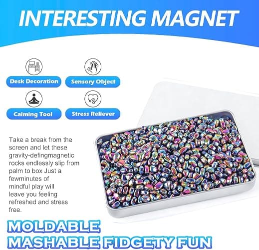550+ Pcs Putty Fidget Toys for Adults Teens, Stress Relief Sensory Toys for Autism ADHD Anxiety, Desk Fidgets for Office, Fun Gift Idea for Men Women thumbnail 3