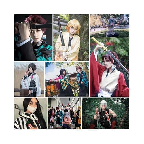 LED Light Demon Slayer Sword Cosplay 41 inches with Belt Holder Stand thumbnail 6
