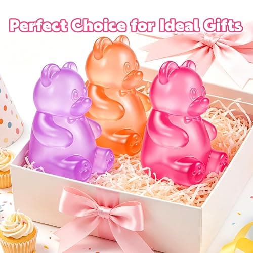 Bear Squishy, Stress Bear Taba Squishy, Taba Squishy Toys for Kids, Stress Balls Valentines Day Gifts Birthday Gifts Party Favors-Rosy thumbnail 6