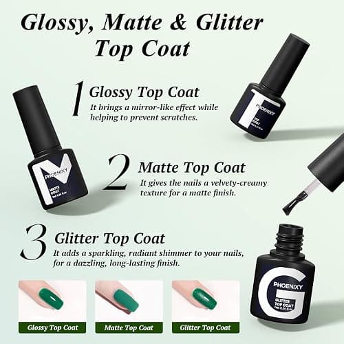 Phoenixy Gel Nail Kit, 36 Colours Gel Nail Polish Set with Lamp Starter Kit, 40Pcs Full Set for Beginners Manicure Gift for Women thumbnail 4