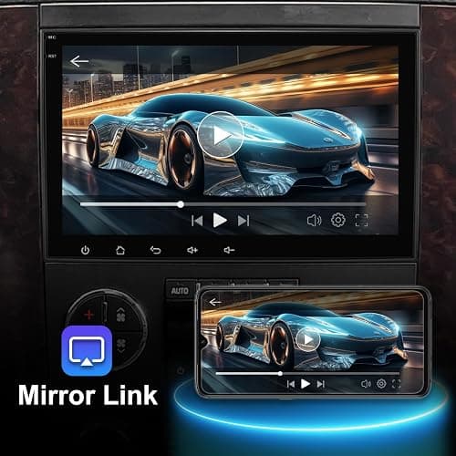 2+64G Android 14 Car Stereo for Chevrolet Silverado GMC Sierra Yukon 2007-2013 with 8 Inch IPS Touchscreen Multimedia Player Radio Built-in Wireless Carplay/Android Auto/GPS/Bluetooth 5.4/WIFI6/SWC thumbnail 6