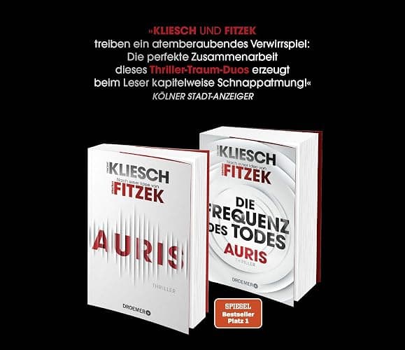 Todesrauschen: Auris. Nach einer Idee von Sebastian Fitzek | SPIEGEL Bestseller. Der 3. Band der Jula und Hegel-Thriller-Reihe (Ein Jula und Hegel-Thriller, Band 3) thumbnail 5
