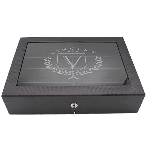 My Personal Memories Custom Personalized Multiple Sunglasses, Eyeglass, Eyewear Cases Organizer Box, 8 Slots thumbnail 3