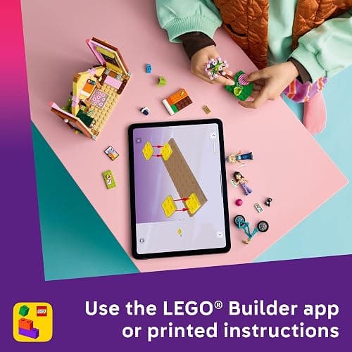 LEGO Friends Nature Glamping Cabin 42682 | Building Toys for Girls & Boys, Ages 6+, Dollhouse Cabin W/ 2 Minidolls for Pretend Play, 295 pieces, Gift For Birthdays thumbnail 6