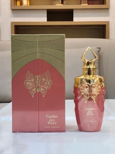 Paris Corner | Papillons Des Vents Eau de Parfum – 3.4 Fl Oz | Feminine Floral Gourmand with Mandarin, Vanilla Orchid, Orange Blossom, Tonka Bean | Elegant Long-Lasting Fragrance thumbnail 5