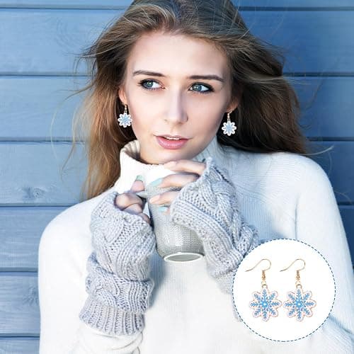 Riceshoot 72 Pairs Holiday Earrings Variety Pack St. Patrick's Easter Summer Gifts Holiday Earring Bulk for Women Teacher Party Favors thumbnail 6