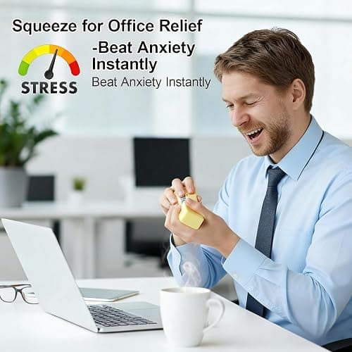 Slow Rebound Cute Butter Squeeze Stress Balls, 2026 New Squeeze Ball Realistic Butter Stick Soft Squeeze Toys, Upgrade Stress Relief Fidget Toys Wet Slow Rebound Stress Relief Toy (1, Yellow) (1Pcs) thumbnail 5
