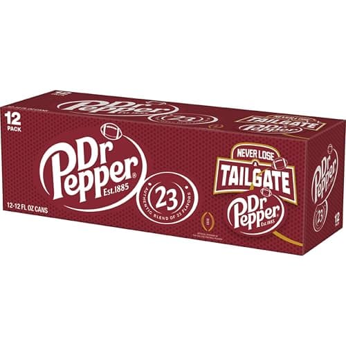 Dr Pepper Soda, 12 fl oz cans, 12 pack thumbnail 12