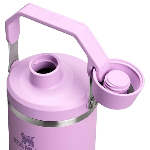 Stanley IceFlow 2.0 Fast Flow Tumbler with Handle 40 oz | Twist On Angled Spout Lid | Leakproof Water Bottle | Insulated Stainless Steel | BPA-Free | Lilac - 40 oz - Lilac thumbnail 2