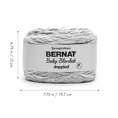 Bernat Baby Blanket Dappled Crocus Faerie Yarn - 2 Pack of 300g/10.5oz - Polyester - 6 Super Bulky - 220 Yards - Knitting/Crochet thumbnail 2