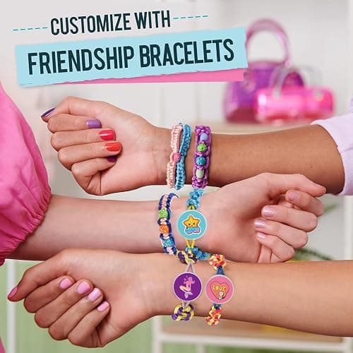 QXHOL Friendship Bracelet Making Kit for Girls - Arts Crafts for Kids String Bracelets Maker Set - Best Birthday Gift Ideas for 8-12 Year Old Girl & Popular Toys Ages 6 7 9 10 11, 8-13 yr Old thumbnail 8