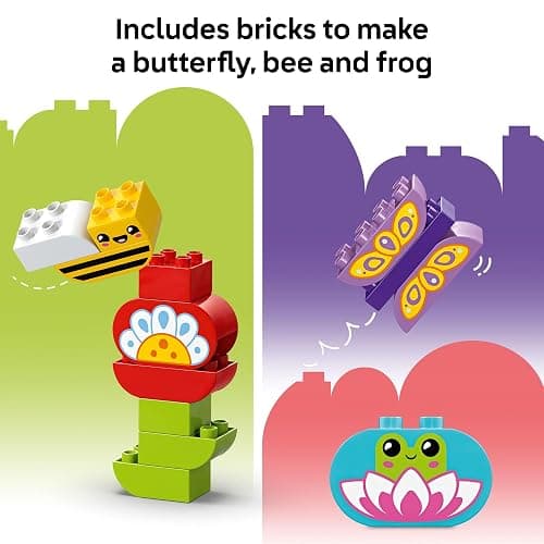 LEGO DUPLO Town Creative Garden & Flowers Building Toy Playset - Preschool Learning and Educational Flower Toy for Toddlers, Boys and Girls, Ages 2+ - Baby Gift Idea - 10444 thumbnail 6