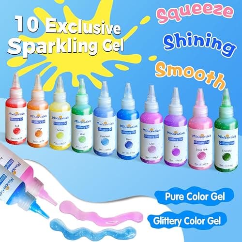 Magic Water Elf Toy Kit - 20 Magic Gels Aqua Water Fairy Pets - DIY Squishy Maker Toys - Creative Art Crafts Kits for Kids Activities - Birthday Gifts for Girls Boys Ages 6 7 8 9 10 Years Old thumbnail 4