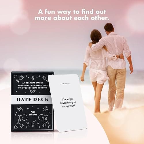 BestSelf Date Deck – 50 Conversation Cards Engaging for Couples - Fun and Thought-Provoking Date Night Game - Playing Cards to Unlock Deeper Connection and Intimacy thumbnail 5