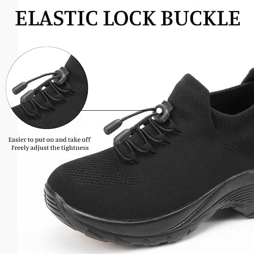 Comfort Wear Orthowear Shoes for Women Men, Unisex Orthopedic Shoes for Women Breathable Comfortable Plantar Fasciitis Ortho Sneakers Running Walking Non Slip Stretch Cushion Comfortwear Shoe thumbnail 5