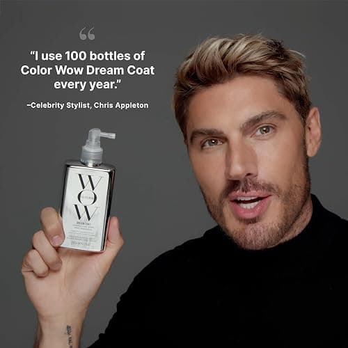 COLOR WOW Dream Coat Supernatural Spray – Keep Your Hair Frizz-Free and Shiny No Matter the Weather with Award-Winning Anti-Humidity Treatment thumbnail 6