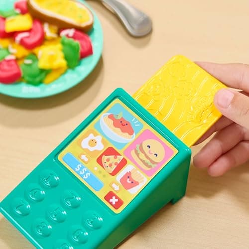 Play-Doh Super Sizzlin' Kitchen Playset, Realistic Cooking Toy Sounds, 25+ Play Foods to Create, Kids Arts & Crafts 3+ thumbnail 15